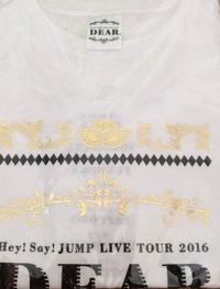 Hey!Say!JUMP Tシャツ DEAR. コンサートグッズの画像