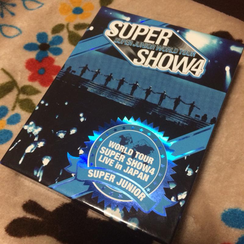 superjunior SS4 ブルーレイ ライブグッズの画像