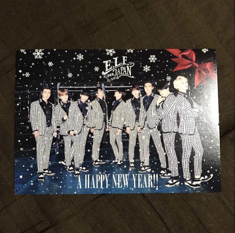 SUPER JUNIOR ポストカード ライブグッズの画像