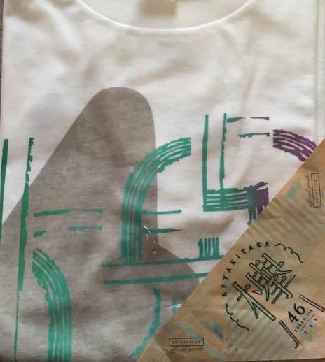 Tシャツ白 M 欅坂46 ライブ・握手会グッズの画像