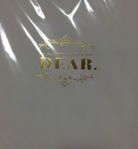 DEAR. パンフレット コンサートグッズの画像