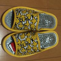 スヌーピー ウッドストック 健康サンダル Mサイズ グッズの画像