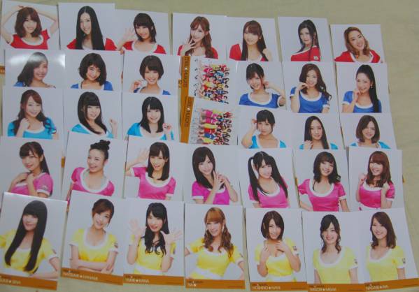 恵比寿マスカッツ リリースイベント限定 生写真フルコンプ35枚 ライブグッズの画像