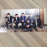V6 2015.AUGUST VOL.97 会報 【美品】 コンサートグッズの画像