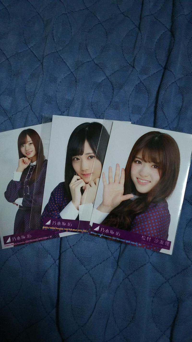 乃木坂46 梅澤、山下、松村 生写真 ライブ・握手会グッズの画像