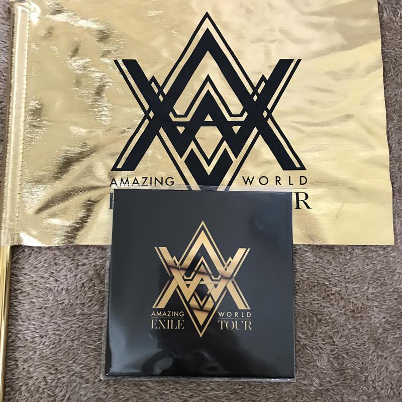 EXILE フラッグ ライブグッズの画像