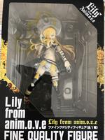 初音ミクとLilyのフィギュア グッズの画像