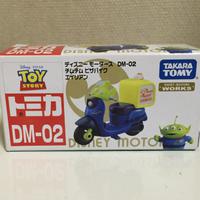 トミカ ディズニーモータース DM-02 チムチムピザバイク エイリアン ディズニーグッズの画像
