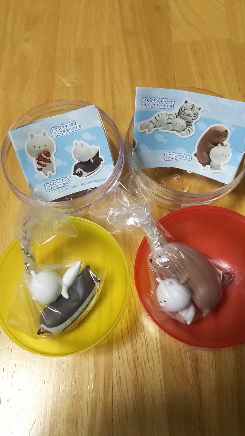 新品2品セット ビーバーとケープペンギン 「うさまるとニフレルの仲間たち」 グッズの画像